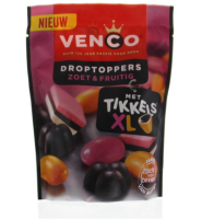 Venco Droptoppers Fruitig (255g)