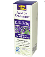 Vernieuwende Gezichts Serum   Lavendel Luminosity Lijn (30 Ml)   Avalon Organics