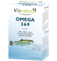 Vianatura Omega 3 6 9 (40ca)