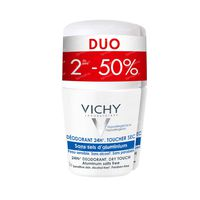 Vichy Deodorant Dry Touch 24h Duo 2x50 Ml Roller