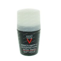 Vichy Homme Deodorant Anti Transpiratie 72h 50 Ml Roller