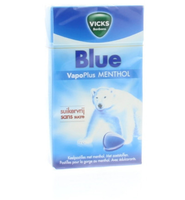 Vicks Blue Menthol Suikervrij Box
