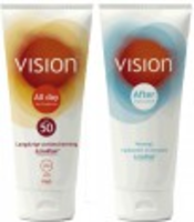 Vision All Day Sun Face Cream Spf 50 50ml & Aftersun 200ml