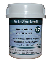 Vita Reform Van Der Snoek Manganum Sulfaat Celzout 17/6 120tab