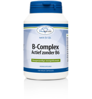 Vitakruid B Complex Actief Zonder B6 90 Vegetarische Capsules