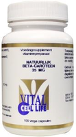 Vital Cell Life Beta Caroteen 30mg Pro Vitamine A Capsules