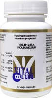 Vital Cell Life Vitamine B6 / B12 Foliumzuur Capsules