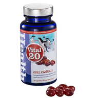 Vital20 Krillolie Omega 3 590 Mg (90sft)
