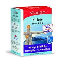 Vitalize Krillolie 100% Puur (msc) 180 Capsules
