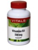Vitals Vitamine B3 Niacinamide 500mg Capsules