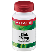 Vitals Zinkbisglycinaat 15 Mg