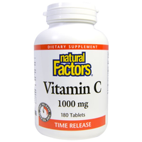 Vitamin C  Time Release  1000 Mg (180 Tablets)   Natural Factors