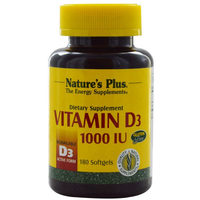 Vitamin D3, 1000 Iu (180 Softgels)   Nature's Plus