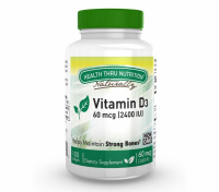 Vitamin D3 2.400iu (non Gmo) (100 Softgels)   Health Thru Nutrition