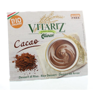 Vitariz Rice Dessert Chocolade 4 X 100 Gram (400g)