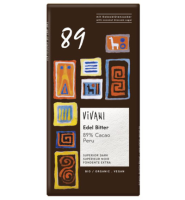Vivani Chocolade Puur Superieur 89% Peru (80g)