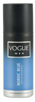 Vogue Men Ff Deodorant Spray Nordic Blue (150ml)