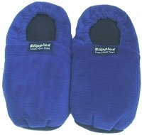 Volatile Warmies Slippies Maat 41 45 Verwarmde Pantoffels Blauw 1paar