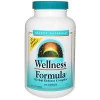 Wellness Formula  Herbal Defense Complex (240 Capsules)   Source Naturals