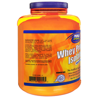 Whey Protein Isolate  Natural Vanilla (2268 Gram)   Now Foods