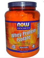 Whey Proteine Isolaat Vanille (816 Gram)   Now Foods