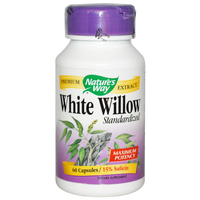 White Willow Gestandaardiseerd (60 Capsules)   Nature's Way