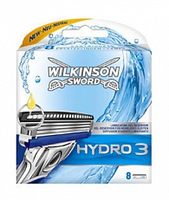 Wilkinson Hydro 3 Scheermesjes Navulling   4 Stuks