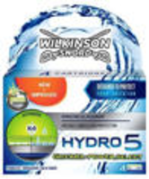 Wilkinson Hydro 5 Scheermesjes   Groomer Power Select 4 Stuks