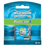 Wilkinson Protector 3 Scheermesjes   4st.
