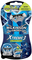 Wilkinson Sword Men Xtreme 3 Wegwerpmesjes   Ultimate Plus 4 St.
