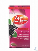 X Trine Acai Clean & Burn 30 Dagen 60 Caps