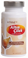 X Trine Altin Cilek Golden Strawberry 60caps