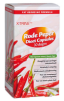 X Trine Rode Peper Dieet Capsules