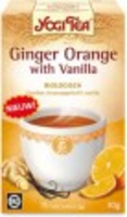 Yogi Thee Ginger Orange With Vanilla
