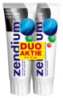Zendium Tandpasta Fresh Whitener Duoverpakking 2x75ml