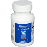 Zinc Citrate 25 60 Veggie Caps   Allergy Research Group