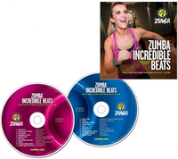 Zumba Incredible Beats Muzieknummers   2cd Set