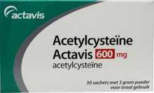Actavis Acetylcysteine 600 Mg 30x3g