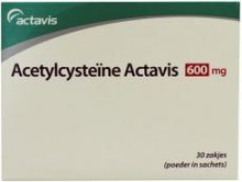 Actavis Acetylcysteine 600mg Actav Uad 30x1.5 30x1.5
