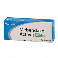 Actavis Mebendazol 100mg 2st