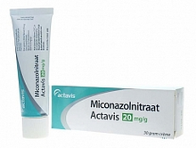 Actavis Miconazolnitraat Creme 20mg/g 30gram