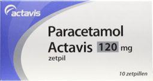 Actavis Paracetamol 120 Mg 10zp