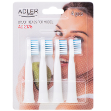Adler Opzetstukjes Voor Sonische Tandenborstel Ad2175   4 Stuks