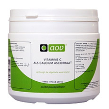 Aov Vitamine C Calcium Ascorbinezuur 250gram
