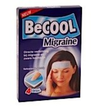 Be Cool Cura Cool Migraine Strips 4st