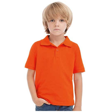 Body And Beauty Shop Oranje Polo Supporters Shirt Kids