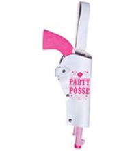 Body And Beauty Shop Party Posse Holster Met Roze Pistoo