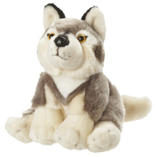 Body And Beauty Shop Pluche Grijs Witte Wolf 18 Cm