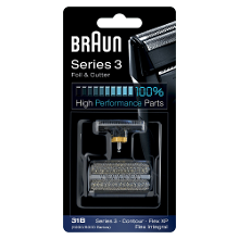 Braun 31b Zwart 5000 6000 Serie Scheerblad En Messenblok