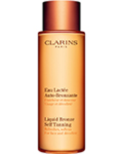 Clarins Liquid Bronze Self Tanning For Face And Decollete 125 Ml